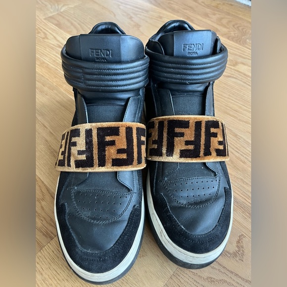 Fendi High-Top Men’s Sneakers - Picture 2 of 7